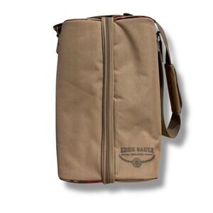 Eddie Bauer Insulated 1-Bottle Wine Carry Travel Case